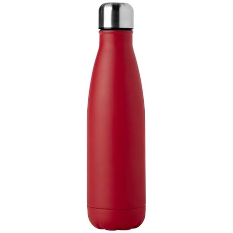 Cove 500 ml RCS-zertifizierte vakuumisolierte Edelstahlflasche, rot bedrucken, Art.-Nr. 10079021 Cove 500 ml RCS-zertifizierte vakuumisolierte Edelstahlflasche, rot bedrucken, Art.-Nr. 10079021