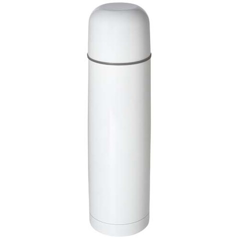 Sullivan 750 ml RCS-zertifizierte Vakuum Isolierflasche aus recyceltem Edelstahl, weiss bedrucken, Art.-Nr. 10079701 Sullivan 750 ml RCS-zertifizierte Vakuum Isolierflasche aus recyceltem Edelstahl, weiss bedrucken, Art.-Nr. 10079701