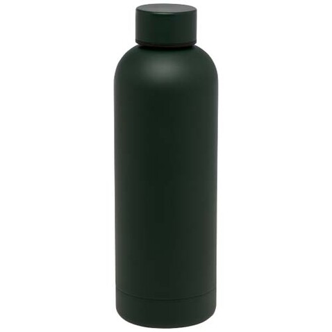 Spring 500 ml RCS-zertifizierte Kupfer-Vakuum Isolierflasche aus recyceltem Edelstahl, Green flash bedrucken, Art.-Nr. 10079864 Spring 500 ml RCS-zertifizierte Kupfer-Vakuum Isolierflasche aus recyceltem Edelstahl, Green flash bedrucken, Art.-Nr. 10079864