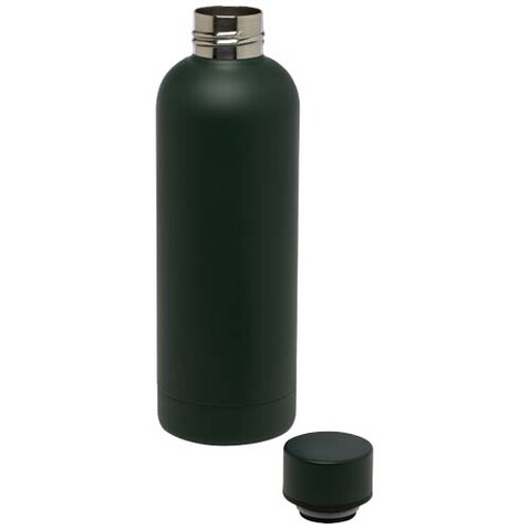 Spring 500 ml RCS-zertifizierte Kupfer-Vakuum Isolierflasche aus recyceltem Edelstahl, Green flash bedrucken, Art.-Nr. 10079864 Spring 500 ml RCS-zertifizierte Kupfer-Vakuum Isolierflasche aus recyceltem Edelstahl, Green flash bedrucken, Art.-Nr. 10079864