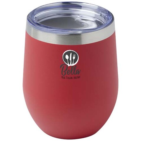 Corzo 350 ml RCS-zertifizierter Kupfer-Vakuum Isolierbecher aus recyceltem Edelstahl, rot bedrucken, Art.-Nr. 10079921 Corzo 350 ml RCS-zertifizierter Kupfer-Vakuum Isolierbecher aus recyceltem Edelstahl, rot bedrucken, Art.-Nr. 10079921