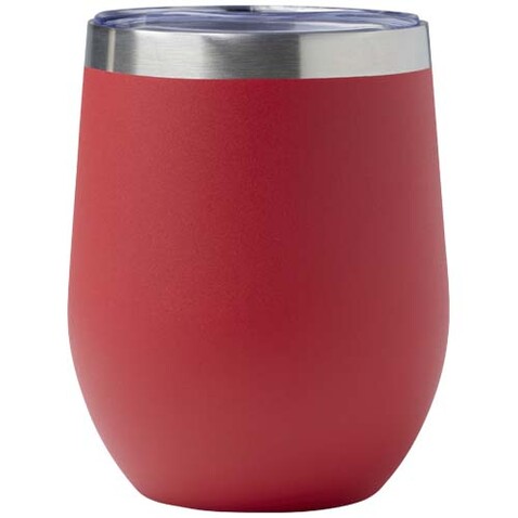 Corzo 350 ml RCS-zertifizierter Kupfer-Vakuum Isolierbecher aus recyceltem Edelstahl, rot bedrucken, Art.-Nr. 10079921 Corzo 350 ml RCS-zertifizierter Kupfer-Vakuum Isolierbecher aus recyceltem Edelstahl, rot bedrucken, Art.-Nr. 10079921