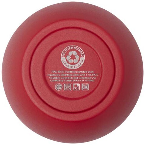Corzo 350 ml RCS-zertifizierter Kupfer-Vakuum Isolierbecher aus recyceltem Edelstahl, rot bedrucken, Art.-Nr. 10079921 Corzo 350 ml RCS-zertifizierter Kupfer-Vakuum Isolierbecher aus recyceltem Edelstahl, rot bedrucken, Art.-Nr. 10079921