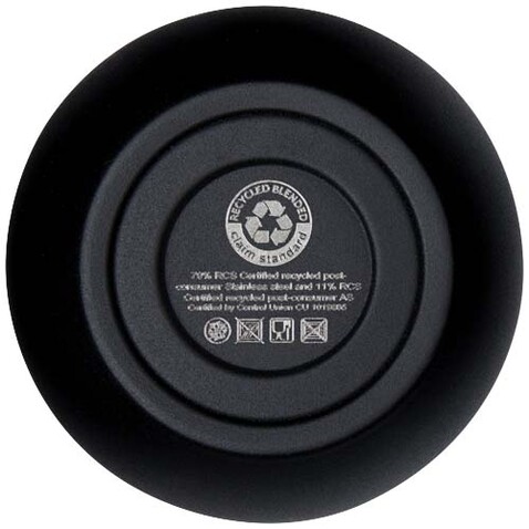Corzo 350 ml RCS-zertifizierter Kupfer-Vakuum Isolierbecher aus recyceltem Edelstahl, schwarz bedrucken, Art.-Nr. 10079990 Corzo 350 ml RCS-zertifizierter Kupfer-Vakuum Isolierbecher aus recyceltem Edelstahl, schwarz bedrucken, Art.-Nr. 10079990