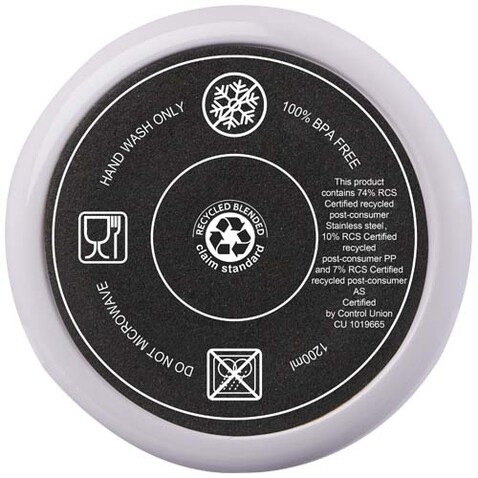 Melbourne 1200 ml RCS-zertifizierter Isolierbecher mit Strohhalm, fliederfarben bedrucken, Art.-Nr. 10080137 Melbourne 1200 ml RCS-zertifizierter Isolierbecher mit Strohhalm, fliederfarben bedrucken, Art.-Nr. 10080137