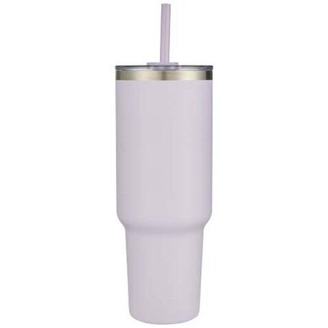 Sydney 1200 ml doppelwandiger RCS-zertifizierter Kupfer-Vakuum Isolierbecher mit Strohhalm, fliederfarben bedrucken, Art.-Nr. 10080237 Sydney 1200 ml doppelwandiger RCS-zertifizierter Kupfer-Vakuum Isolierbecher mit Strohhalm, fliederfarben bedrucken, Art.-Nr. 10080237