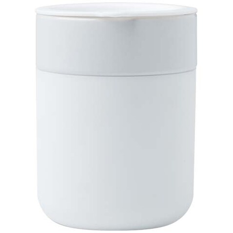 Java 330 ml Keramikbecher mit Silikonhülle und Kunststoffdeckel, weiss bedrucken, Art.-Nr. 10080801 Java 330 ml Keramikbecher mit Silikonhülle und Kunststoffdeckel, weiss bedrucken, Art.-Nr. 10080801