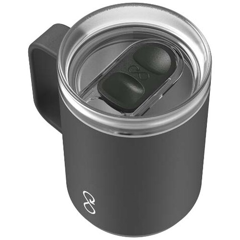 Ocean Bottle 350 ml vakuumisolierter Reisebecher, Obsidian Black bedrucken, Art.-Nr. 10081790 Ocean Bottle 350 ml vakuumisolierter Reisebecher, Obsidian Black bedrucken, Art.-Nr. 10081790