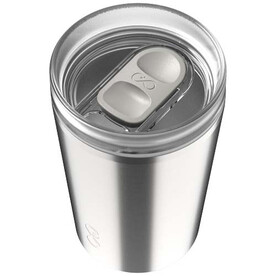 Ocean Bottle 350 ml vakuumisolierter Isolierbecher, edelstahl grau bedrucken, Art.-Nr. 10081882