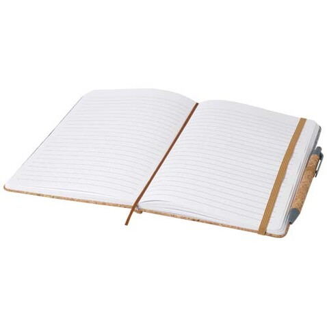 Veronica A5 Hardcover Notizbuch, grau, natur bedrucken, Art.-Nr. 10791382 Veronica A5 Hardcover Notizbuch, grau, natur bedrucken, Art.-Nr. 10791382