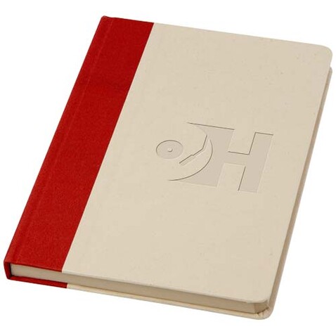 Liliana A5 Hardcover Zuckerrohr Notizbuch, Brick bedrucken, Art.-Nr. 10792332 Liliana A5 Hardcover Zuckerrohr Notizbuch, Brick bedrucken, Art.-Nr. 10792332