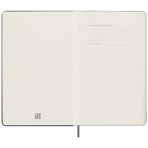 Moleskine Hardcover Wochenplaner L, undatiert, schwarz bedrucken, Art.-Nr. 10795290 Moleskine Hardcover Wochenplaner L, undatiert, schwarz bedrucken, Art.-Nr. 10795290