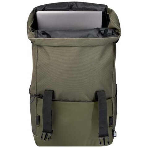 Roam GRS recycelter modularer Rucksack, grün bedrucken, Art.-Nr. 12071461 Roam GRS recycelter modularer Rucksack, grün bedrucken, Art.-Nr. 12071461