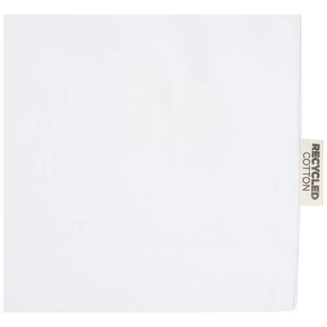 Madras 140 g/m² Baumwoll Tragetasche mit Seitenfalten aus GRS recycelter Baumwolle, weiss bedrucken, Art.-Nr. 12073301 Madras 140 g/m² Baumwoll Tragetasche mit Seitenfalten aus GRS recycelter Baumwolle, weiss bedrucken, Art.-Nr. 12073301