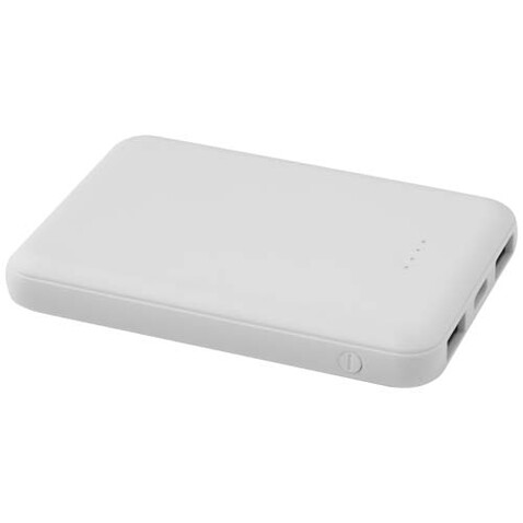 Asama 5000 mAh Typ-C Powerbank aus recyceltem Kunststoff, weiss bedrucken, Art.-Nr. 12438301 Asama 5000 mAh Typ-C Powerbank aus recyceltem Kunststoff, weiss bedrucken, Art.-Nr. 12438301