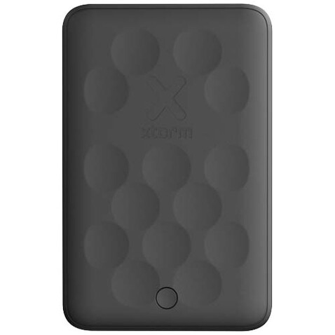 Xtorm FS5W051 5000 mAh magnetische kabellose Powerbank, schwarz bedrucken, Art.-Nr. 12441090 Xtorm FS5W051 5000 mAh magnetische kabellose Powerbank, schwarz bedrucken, Art.-Nr. 12441090