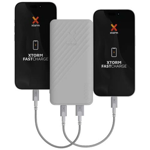 Xtorm XG210 Go2 15W 10.000 mAh Schnelllade-Powerbank, weiss bedrucken, Art.-Nr. 12441106 Xtorm XG210 Go2 15W 10.000 mAh Schnelllade-Powerbank, weiss bedrucken, Art.-Nr. 12441106