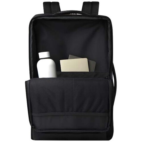 Expedition Pro 35L, 17" GRS recycelter erweiterbarer Laptop-Rucksack, schwarz bedrucken, Art.-Nr. 13005790 Expedition Pro 35L, 17" GRS recycelter erweiterbarer Laptop-Rucksack, schwarz bedrucken, Art.-Nr. 13005790