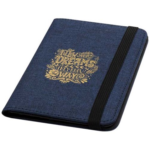 Ross GRS RPET RFID-Reisepasshalter, heather navy bedrucken, Art.-Nr. 13005855 Ross GRS RPET RFID-Reisepasshalter, heather navy bedrucken, Art.-Nr. 13005855