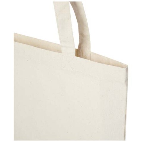 Orissa 180 g/m² Tragetasche mit tiefem Boden aus Bio-Baumwolle 11L, natur bedrucken, Art.-Nr. 13006006 Orissa 180 g/m² Tragetasche mit tiefem Boden aus Bio-Baumwolle 11L, natur bedrucken, Art.-Nr. 13006006