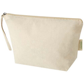 Orissa 180 g/m² große Kosmetiktasche aus Bio-Baumwolle 3L, natur bedrucken, Art.-Nr. 13006306