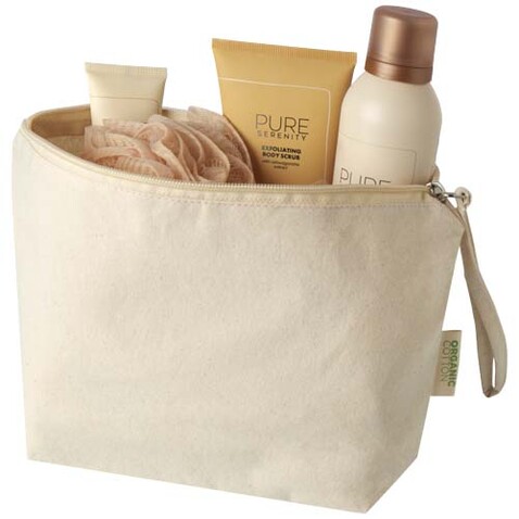 Orissa 180 g/m² große Kosmetiktasche aus Bio-Baumwolle 3L, natur bedrucken, Art.-Nr. 13006306 Orissa 180 g/m² große Kosmetiktasche aus Bio-Baumwolle 3L, natur bedrucken, Art.-Nr. 13006306
