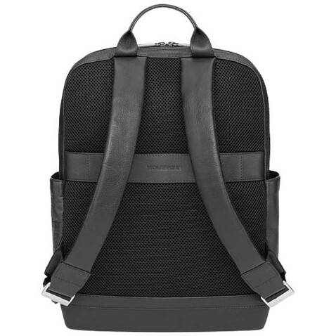 Moleskine Classic Pro Rucksack aus Leder, schwarz bedrucken, Art.-Nr. 13007290 Moleskine Classic Pro Rucksack aus Leder, schwarz bedrucken, Art.-Nr. 13007290