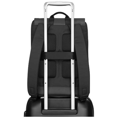 Moleskine Metro Slim Rucksack, schwarz bedrucken, Art.-Nr. 13007490 Moleskine Metro Slim Rucksack, schwarz bedrucken, Art.-Nr. 13007490