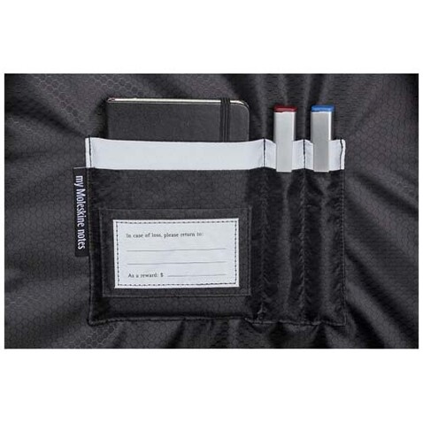 Moleskine Metro Slim Rucksack, schwarz bedrucken, Art.-Nr. 13007490 Moleskine Metro Slim Rucksack, schwarz bedrucken, Art.-Nr. 13007490