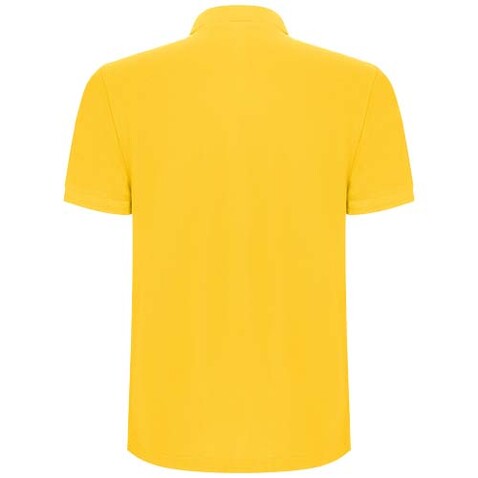 Pegaso Premium Poloshirt für Herren, gelb bedrucken, Art.-Nr. R66091B1
