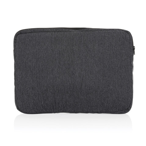 Laluka AWARE™ 15,6" Laptoptasche aus recycelter Baumwolle anthrazit bedrucken, Art.-Nr. P788.149