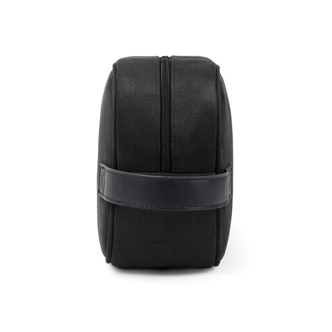 VINGA Marlow Kosmetiktasche aus RCS recyceltem Polyester schwarz bedrucken, Art.-Nr. V7030001 VINGA Marlow Kosmetiktasche aus RCS recyceltem Polyester schwarz bedrucken, Art.-Nr. V7030001