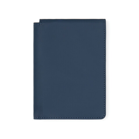 VINGA Baltimore RCS recycelte Polyester-RFID-Reisepasshülle navy blau bedrucken, Art.-Nr. V8200125 VINGA Baltimore RCS recycelte Polyester-RFID-Reisepasshülle navy blau bedrucken, Art.-Nr. V8200125