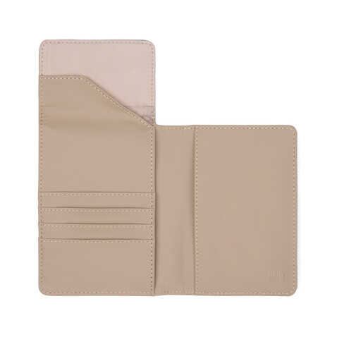 VINGA Baltimore RCS recycelte Polyester-RFID-Reisepasshülle greige bedrucken, Art.-Nr. V8200119 VINGA Baltimore RCS recycelte Polyester-RFID-Reisepasshülle greige bedrucken, Art.-Nr. V8200119