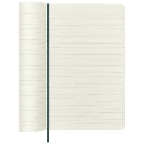 Moleskine 100% VEGEA® Boa Softcover Notizbuch L – liniert, grün bedrucken, Art.-Nr. 10793161