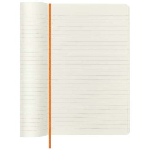 Moleskine 100% VEGEA® Capri Softcover Notizbuch L – liniert, orange bedrucken, Art.-Nr. 10793231 Moleskine 100% VEGEA® Capri Softcover Notizbuch L – liniert, orange bedrucken, Art.-Nr. 10793231