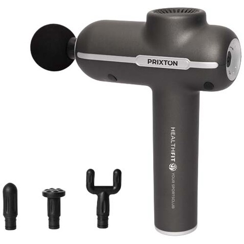 Prixton MGF80 Synergy Massagepistole, schwarz bedrucken, Art.-Nr. 2PA14390