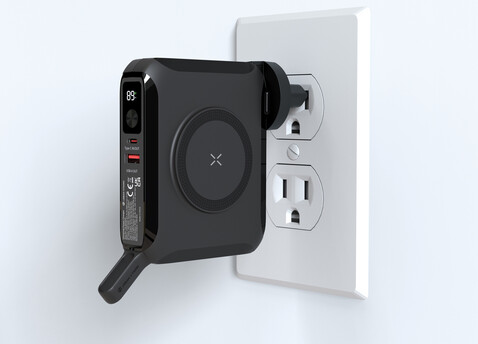 Urban Vitamin Oxnard 5-in-1 65W Universal-Ladegerät schwarz bedrucken, Art.-Nr. P301.9601 Urban Vitamin Oxnard 5-in-1 65W Universal-Ladegerät schwarz bedrucken, Art.-Nr. P301.9601