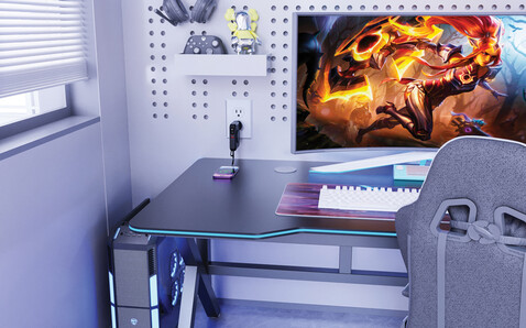 Urban Vitamin Oxnard 5-in-1 65W Universal-Ladegerät schwarz bedrucken, Art.-Nr. P301.9601 Urban Vitamin Oxnard 5-in-1 65W Universal-Ladegerät schwarz bedrucken, Art.-Nr. P301.9601