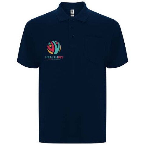Centauro Premium Poloshirt Unisex, Navy Blue bedrucken, Art.-Nr. R66071R1
