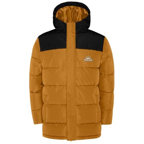 Tallin Steppjacke für Kinder, Curry Yellow, schwarz bedrucken, Art.-Nr. K5075C1M