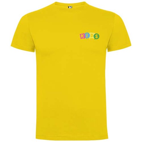 Dogo Premium T-Shirt für Kinder, gelb bedrucken, Art.-Nr. K65021BC Dogo Premium T-Shirt für Kinder, gelb bedrucken, Art.-Nr. K65021BC