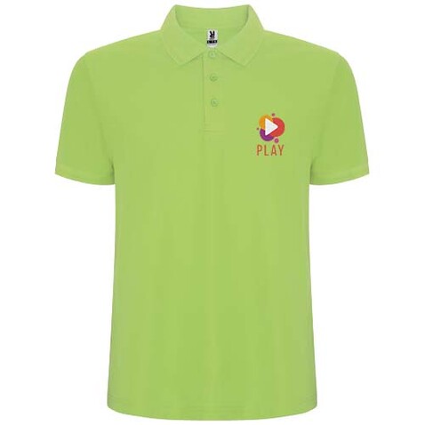 Pegaso Premium Poloshirt für Kinder, Mantis Green bedrucken, Art.-Nr. K66095JE
