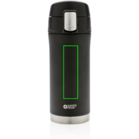 Swiss Peak Elite Kupfer Vakuum Becher schwarz bedrucken, Art.-Nr. P433.371 Swiss Peak Elite Kupfer Vakuum Becher schwarz bedrucken, Art.-Nr. P433.371