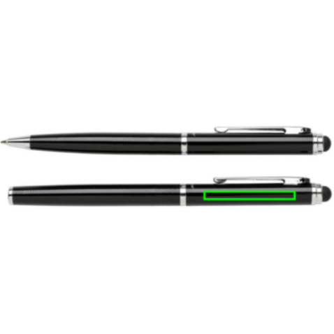 Deluxe Schreibset schwarz bedrucken, Art.-Nr. P610.450 Deluxe Schreibset schwarz bedrucken, Art.-Nr. P610.450