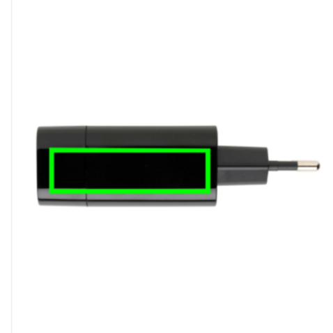 Philips Ultra Fast PD Wall-Charger schwarz bedrucken, Art.-Nr. P301.081 Philips Ultra Fast PD Wall-Charger schwarz bedrucken, Art.-Nr. P301.081