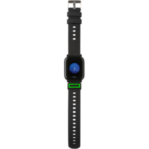 Fit Watch aus RCS recyceltem TPU schwarz bedrucken, Art.-Nr. P330.891 Fit Watch aus RCS recyceltem TPU schwarz bedrucken, Art.-Nr. P330.891