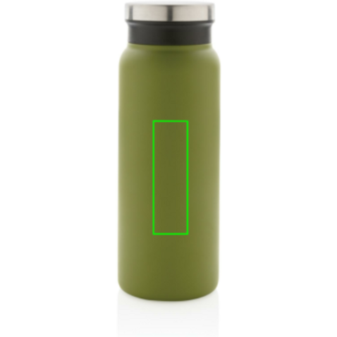RCS recycelte Stainless Steel Vakuumflasche 600ml grün bedrucken, Art.-Nr. P433.027 RCS recycelte Stainless Steel Vakuumflasche 600ml grün bedrucken, Art.-Nr. P433.027