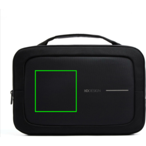 XD Design 14" Laptop Tasche schwarz, grau bedrucken, Art.-Nr. P706.221 XD Design 14" Laptop Tasche schwarz, grau bedrucken, Art.-Nr. P706.221