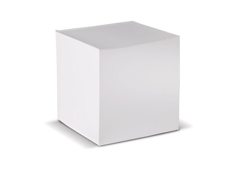 Notizwürfel 10x10x10cm - Weiss bedrucken, Art.-Nr. LT91705-N0001 Notizwürfel 10x10x10cm - Weiss bedrucken, Art.-Nr. LT91705-N0001